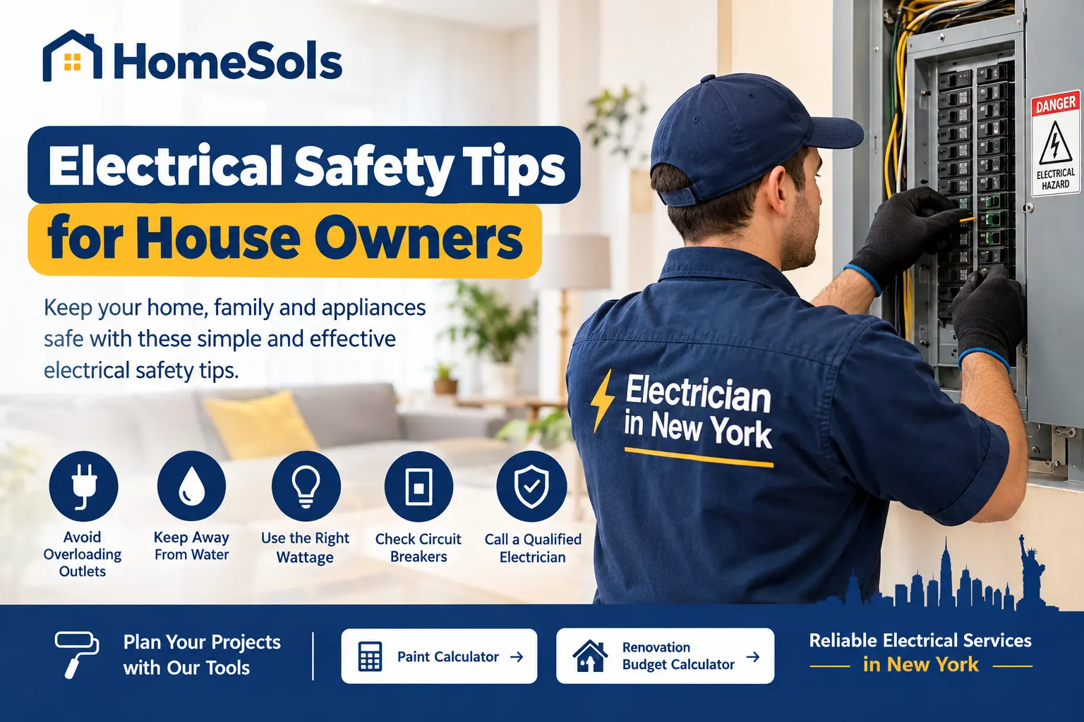 Electrical Safety Tips for House Owners