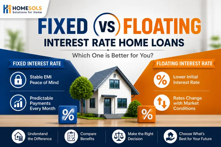 Fixed vs Floating Interest Rate Home Loans