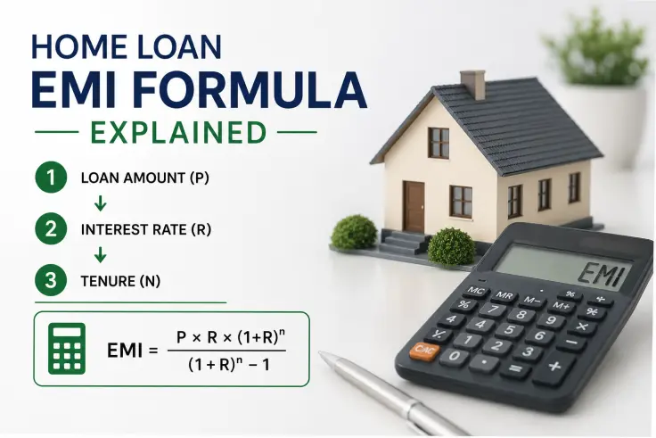 Home Loan EMI Formula Explained Step by Step