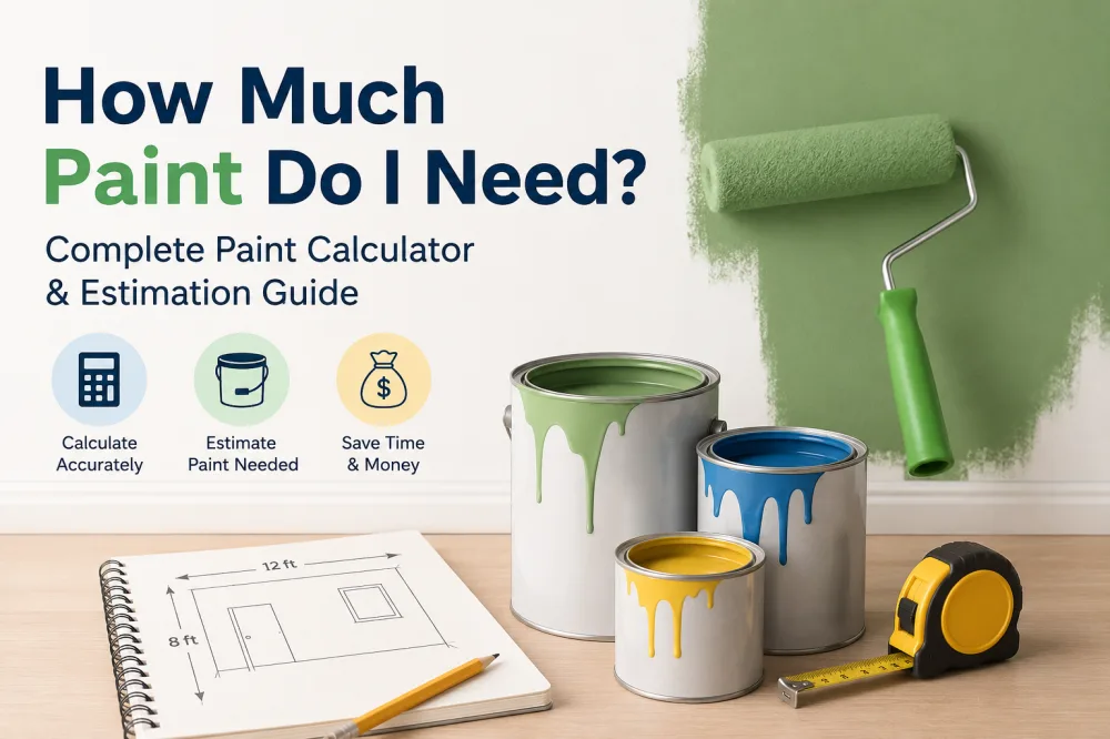 How Much Paint Do I Need? Complete Paint Calculator & Estimation Guide