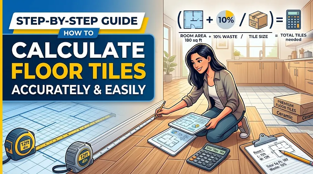 How to Calculate Floor Tiles Accurately