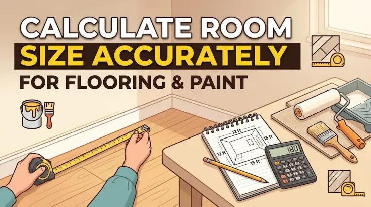 How to Calculate Room Size Accurately for Flooring and Paint