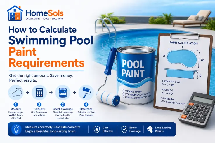 How to Calculate Swimming Pool Paint Requirements