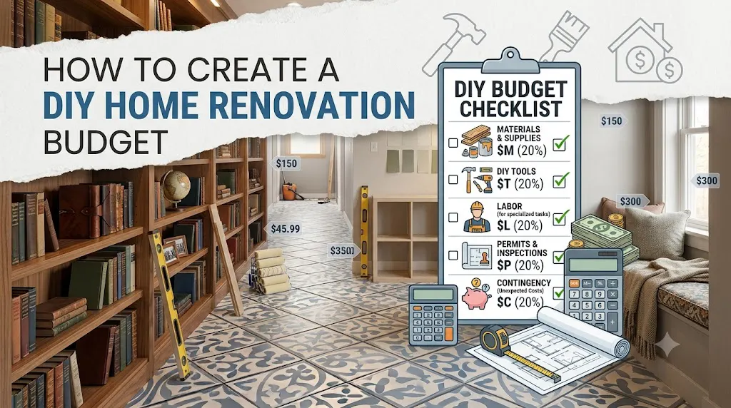 How to Create a DIY Home Renovation Budget