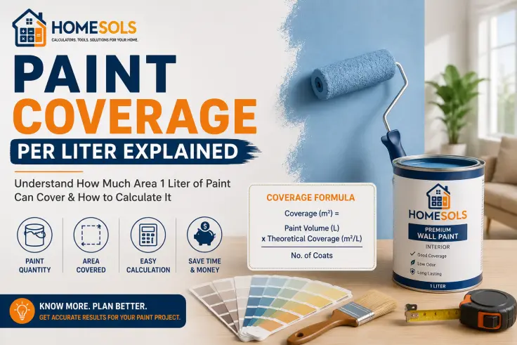 Paint Coverage Per Liter Explained