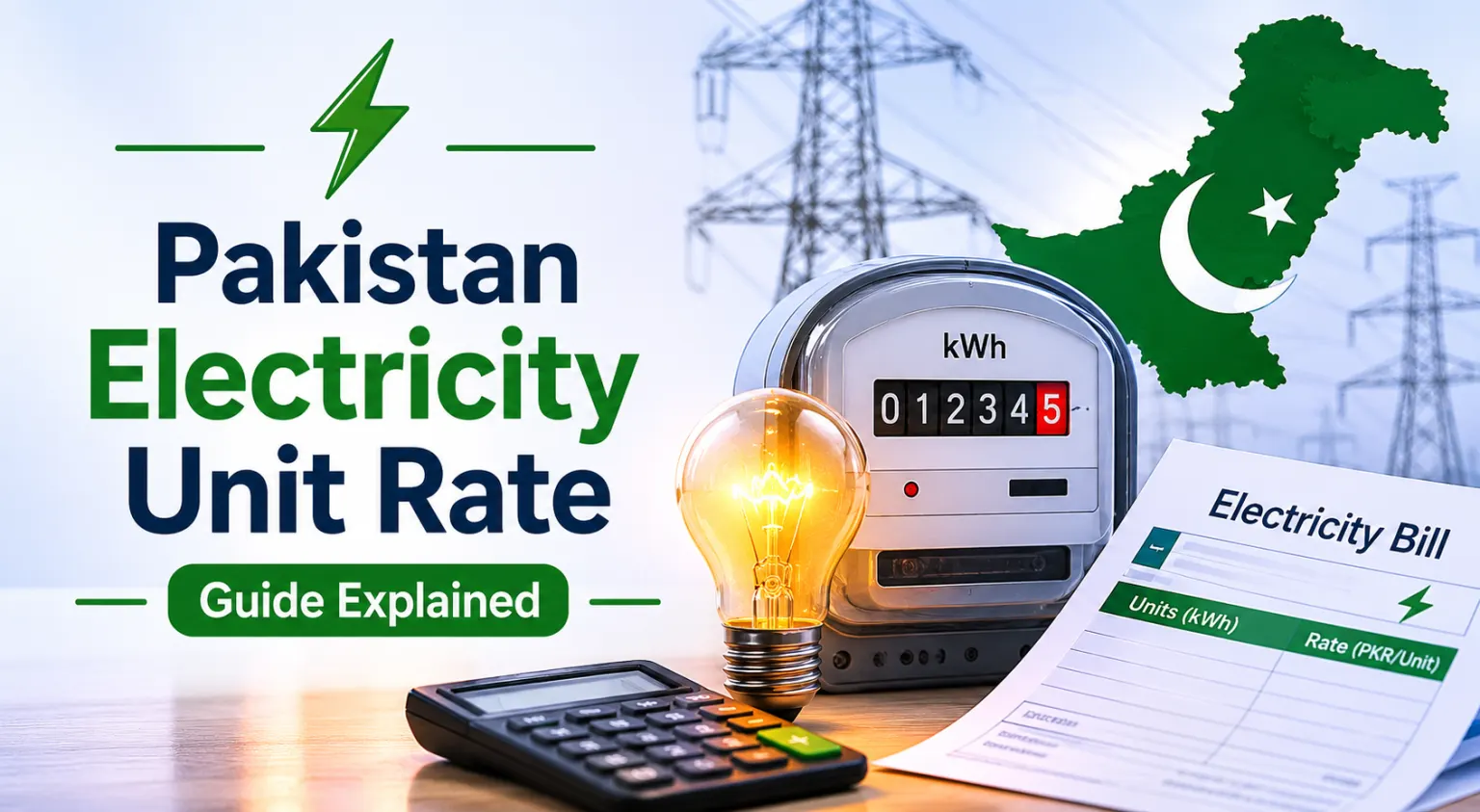 Pakistan Electricity Unit Rate Guide Explained