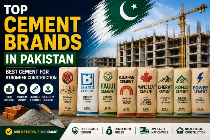 Top Cement Brands in Pakistan | Best Cement for Construction