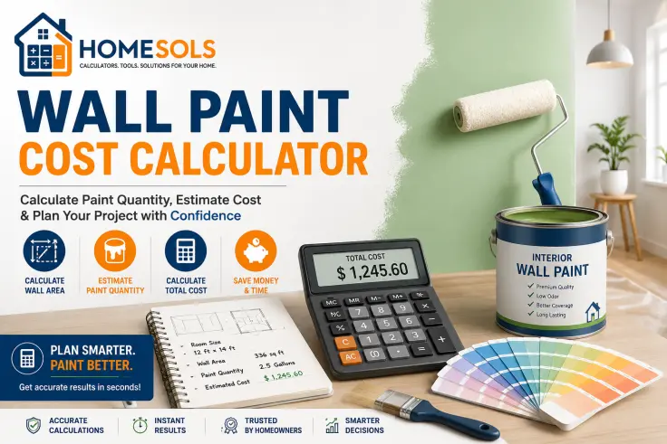 Wall Paint Cost Calculator Guide