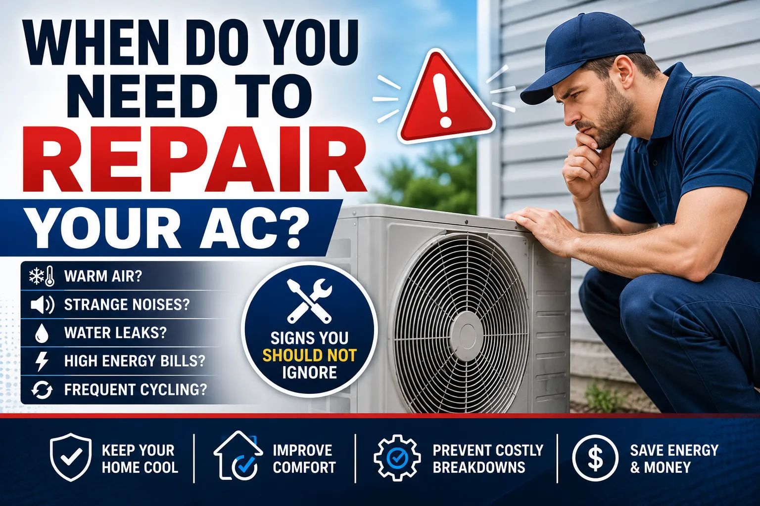 When I need to Repair my AC