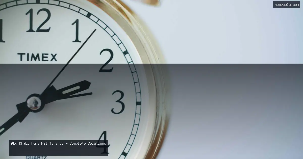 Abu Dhabi Home Maintenance - Complete Solutions
