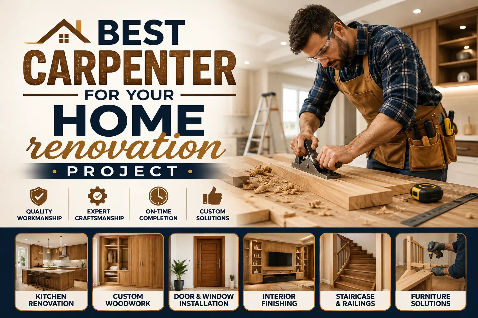 Best Carpenter for Your Home renovation Project