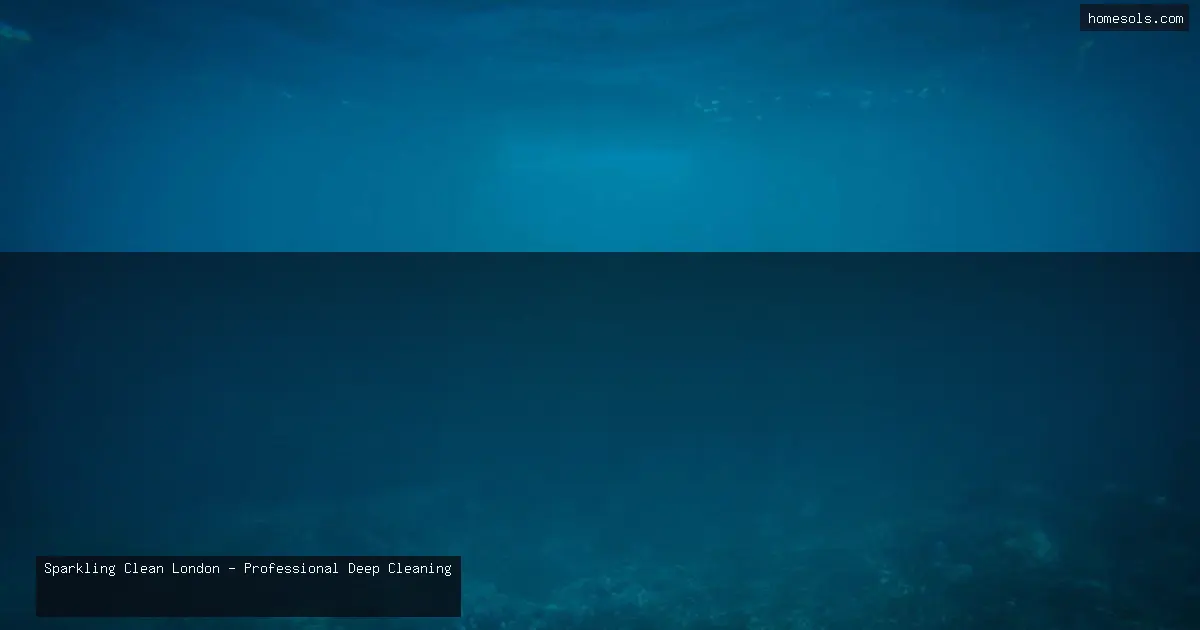 Sparkling Clean London - Professional Deep Cleaning